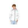 Купить Ветровка светоотражающая 2XL, серебристый с нанесением логотипа