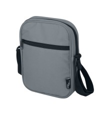 Byron сумка через плечо из переработанных материалов по стандарту GRS объемом 2 л - Серый