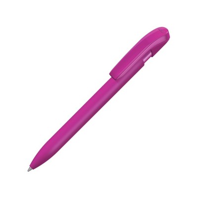 Купить Ручка шариковая пластиковая Sky Gum, розовый с нанесением логотипа