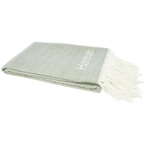 Купить Летнее одеяло Zinnia, зеленый с нанесением логотипа