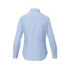 Купить Cuprite Женская рубашка с длинным рукавом, изготовленная из натуральных материалов, которые отвечают стандарту GOTS - Светло-синий с нанесением логотипа