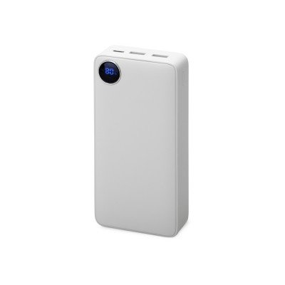 Купить Внешний аккумулятор Mild Pro c быстрой зарядкой QC/PD, 20 000 mAh, белый с нанесением логотипа