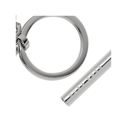 Купить Брелок Essential. Hugo Boss, серебристый с нанесением логотипа