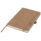Купить Блокнот А5 Suede, коричневый с нанесением логотипа