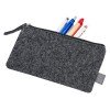 Купить Пенал из RPET-фетра Felt, серый с нанесением логотипа
