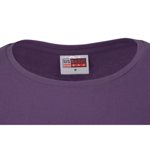 Купить Футболка Heavy Super Club женская, фиолетовый с нанесением логотипа