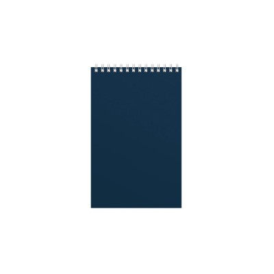 Купить Бизнес - блокнот Альт А5 (127 х 198 мм) Office 60 л., синий с нанесением логотипа