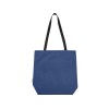 Купить Универсальная эко-сумка Joey из холста, объемом 14 л, нэйви с нанесением логотипа