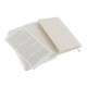 Купить Записная книжка Moleskine Classic (в линейку) в твердой обложке, Pocket (9x14см), белый с нанесением логотипа