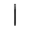 Купить Ручка шариковая пластиковая Quadro Soft, квадратный корпус с покрытием софт-тач, черный с нанесением логотипа