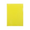 Купить Папка- уголок, для формата А4, плотность 180 мкм, желтый матовый с нанесением логотипа