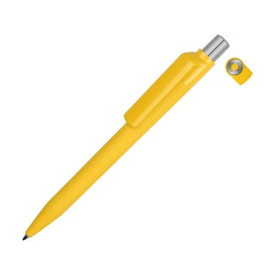 Купить Ручка шариковая UMA ON TOP SI GUM soft-touch, желтый с нанесением