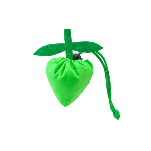 Купить Складная сумка для покупок FOCHA, яблоко, зеленое яблоко с нанесением логотипа