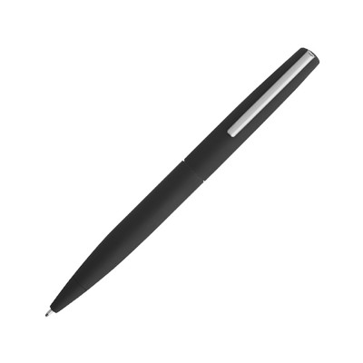 Купить Ручка шариковая Milos, черный с нанесением логотипа