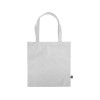 Купить Сумка-шоппер Reviver из нетканого переработанного материала RPET, белый с нанесением логотипа