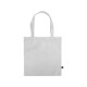 Купить Сумка-шоппер Reviver из нетканого переработанного материала RPET, белый с нанесением логотипа
