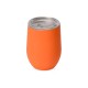Купить Термокружка Vacuum mug C1, soft touch, 370мл, оранжевый с нанесением логотипа