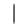 Купить Резиновая шариковая ручка-стилус Dax, черный/розовый с нанесением логотипа