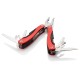 Купить Многофункциональный инструмент Casper 11 в 1 - Красный (10 х 4,5 х 2 см) с нанесением логотипа
