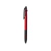 Купить Шариковая ручка SANDUR с чернилами 3-х цветов, красный с нанесением логотипа