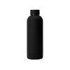 Купить Вакуумная термобутылка Cask Waterline, soft touch, 500 мл, черный с нанесением логотипа