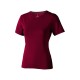 Купить Nanaimo женская футболка с коротким рукавом, бургунди с нанесением логотипа