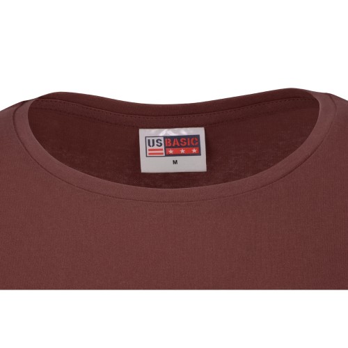 Купить Футболка Heavy Super Club женская, бордовый портвейн с нанесением логотипа