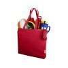 Купить Odessa эко-сумка из переработанных материалов 220 г/м² - Красный с нанесением логотипа