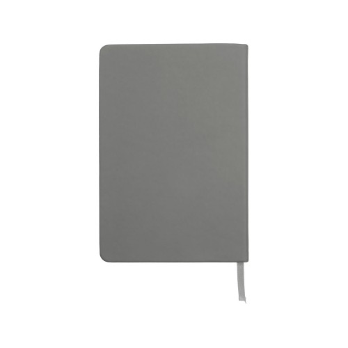 Купить Блокнот А5 Magnet 14,3*21 с магнитным держателем для ручки, серый с нанесением логотипа