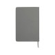 Купить Блокнот А5 Magnet 14,3*21 с магнитным держателем для ручки, серый с нанесением логотипа