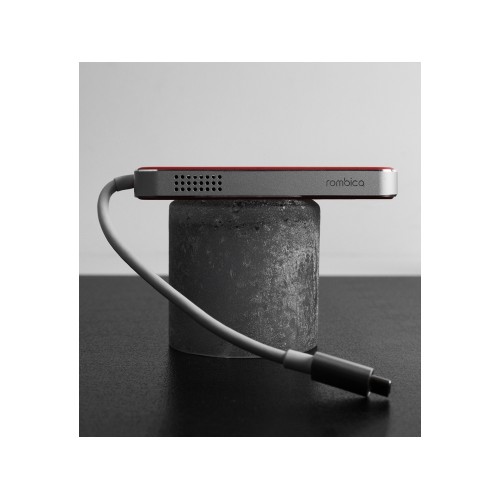Купить Хаб USB Rombica Type-C Chronos Red с нанесением логотипа