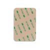 Купить Чехол-картхолдер Favor на клеевой основе на телефон для пластиковых карт и и карт доступа, серый с нанесением логотипа