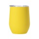 Купить Термокружка Vacuum mug C1, soft touch, 370мл, желтый с нанесением логотипа