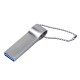 Купить USB 3.0-флешка на 32 Гб с мини чипом, компактный дизайн, боковое отверстие для цепочки с нанесением логотипа