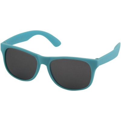 Купить Солнцезащитные очки Retro - сплошные, голубой с нанесением