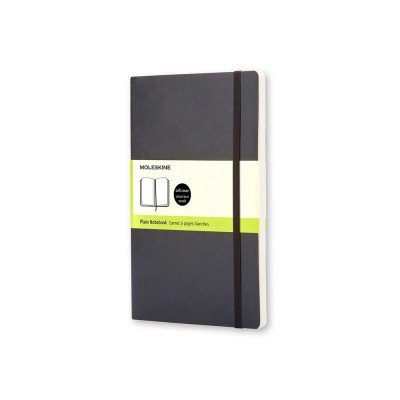 Купить Записная книжка Moleskine Classic Soft (нелинованный), Large (13х21см), черный с нанесением