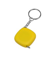 Брелок-рулетка 1м Block, желтый