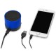 Купить Беспроводная колонка Ring с функцией Bluetooth, синий с нанесением логотипа