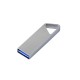 Купить USB 2.0-флешка на 128 Гб с мини чипом, компактный дизайн, отверстие треугольной формы для цепочки с нанесением логотипа