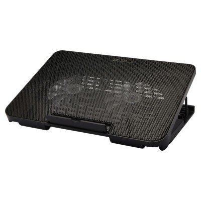 Купить Охлаждающая подставка для игрового ноутбука Gleam, черный с нанесением логотипа