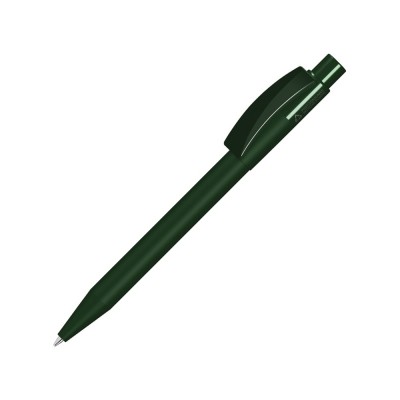 Купить Шариковая ручка из вторично переработанного пластика Pixel Recy, темно-зеленый с нанесением