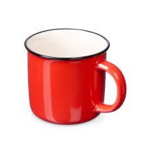 Кружка с каймой Countryside M, красный 410ml