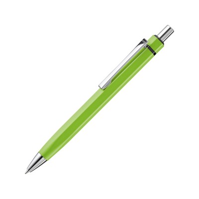 Купить Ручка шариковая шестигранная UMA Six, зеленое яблоко с нанесением