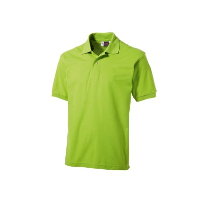 Купить Рубашка поло Boston мужская, зеленое яблоко с нанесением логотипа