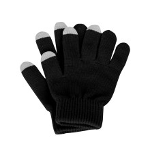 Перчатки для сенсорного экрана, черный, размер L/XL