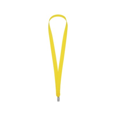 Купить Ланьярд с клипом, желтый с нанесением логотипа