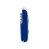 Купить Карманный 9-ти функциональный нож Emmy, ярко-синий с нанесением логотипа