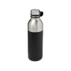 Купить Медная спортивная бутылка с вакуумной изоляцией Koln объемом 590 мл, черный с нанесением логотипа