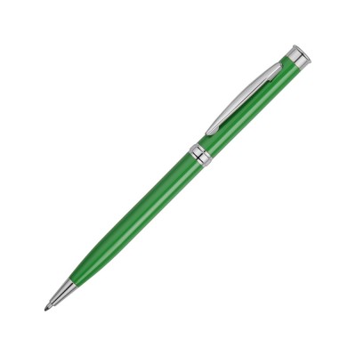 Купить Ручка шариковая Лозанна, зеленый с нанесением