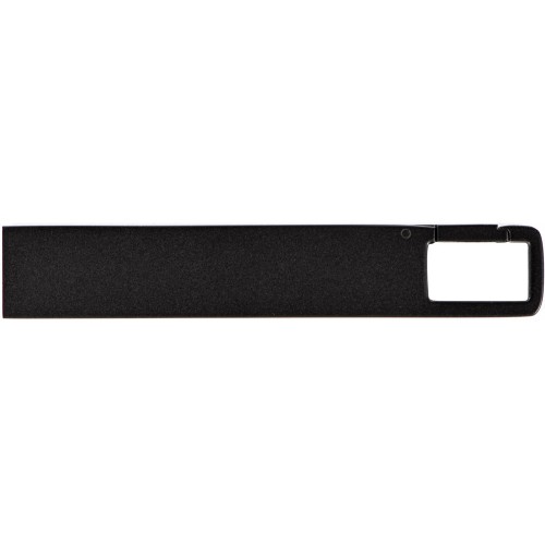 Купить USB 2.0- флешка на 32 Гб c подсветкой логотипа Hook LED, темно-серый, белая подсветка с нанесением логотипа